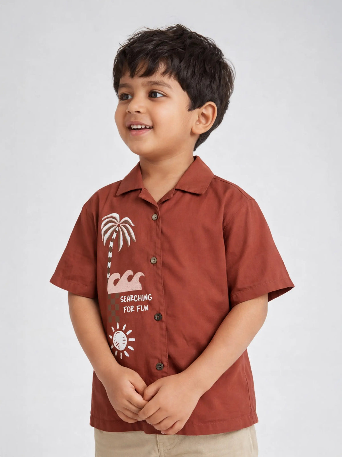 Printed Cotton Shirt