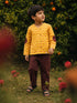 Elbow Patch Kurta Pajama Set
