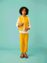 Soorajmukhi Boys Set with Reversible Nehru Jacket Somersault