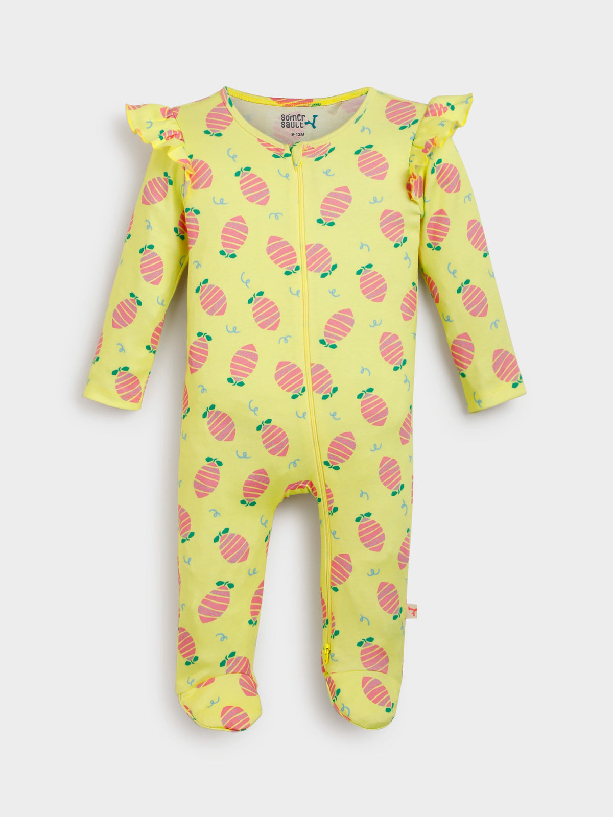Yellow Zip Sleepsuit