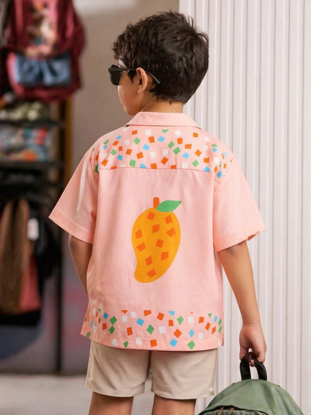 Printed Mango Shirt
