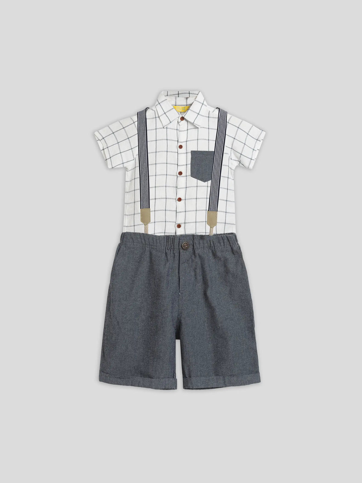 Formal 2 Piece Set With Suspenders Somersault