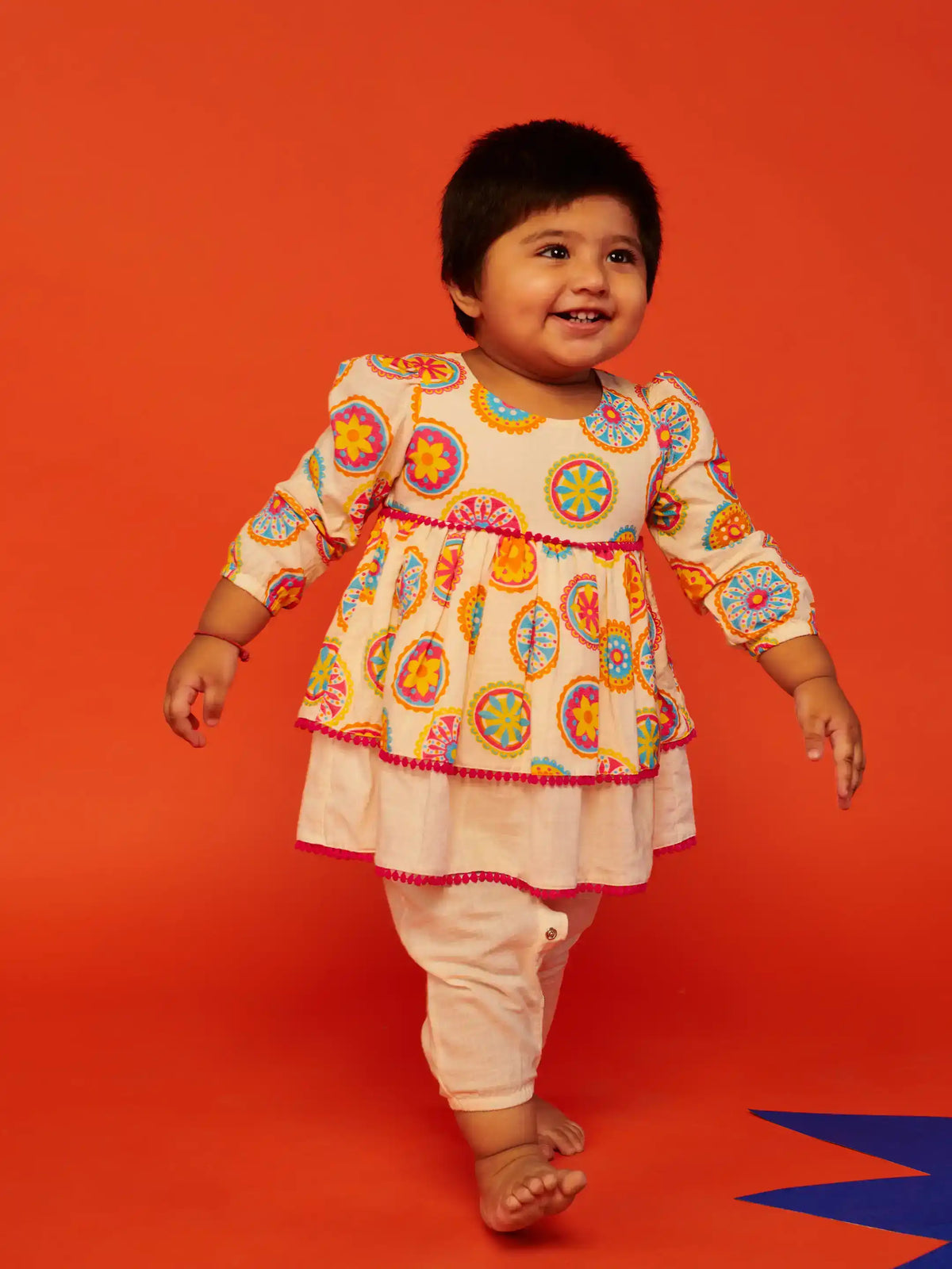 Newborn Mandana Girls Romper Somersault