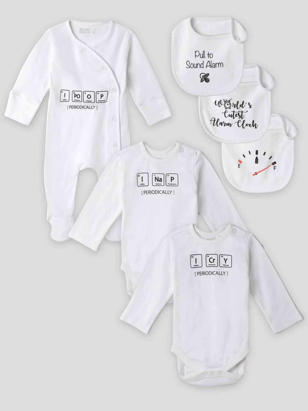Periodically Newborn Essentials Set of 6 Somersault