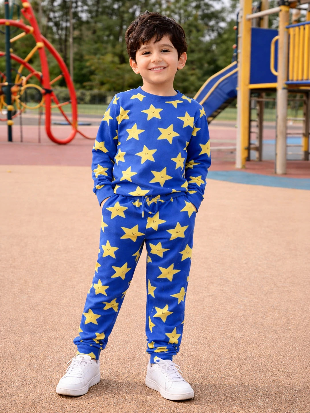 Cotton Printed Night Suit Set