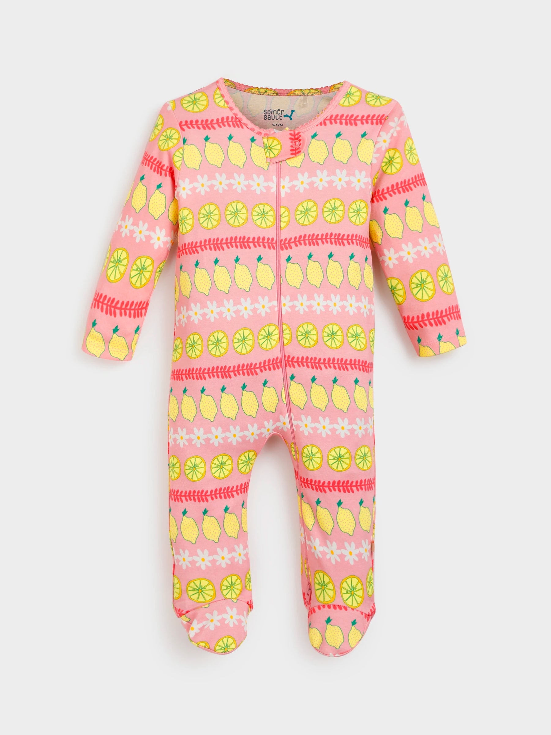 Printed Zip Sleepsuit