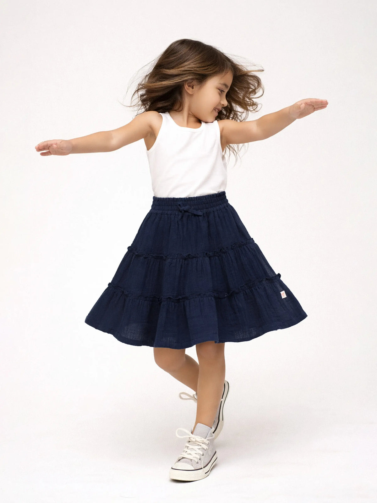 Nautical A-Line Skirt