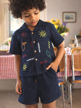 Midnight Play Scribble Co-ord Set