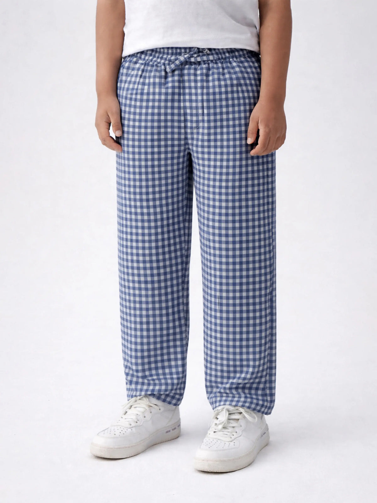 Checkered Blue Pyjamas
