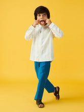 Indigo Short Kurta & Pants Set Somersault