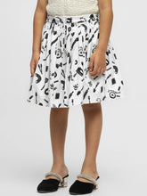 Kitchen Tools Cotton A-Line Skirt