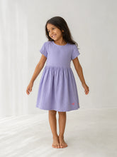 Textured Short Sleeve Dress