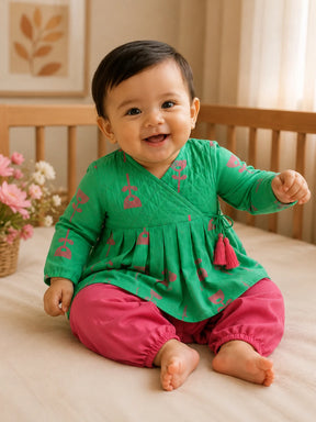 Quilted Top Pant Set