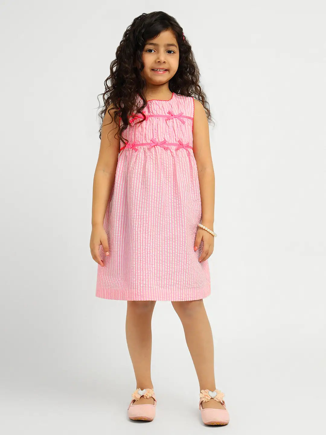 Striper Cotton Dress
