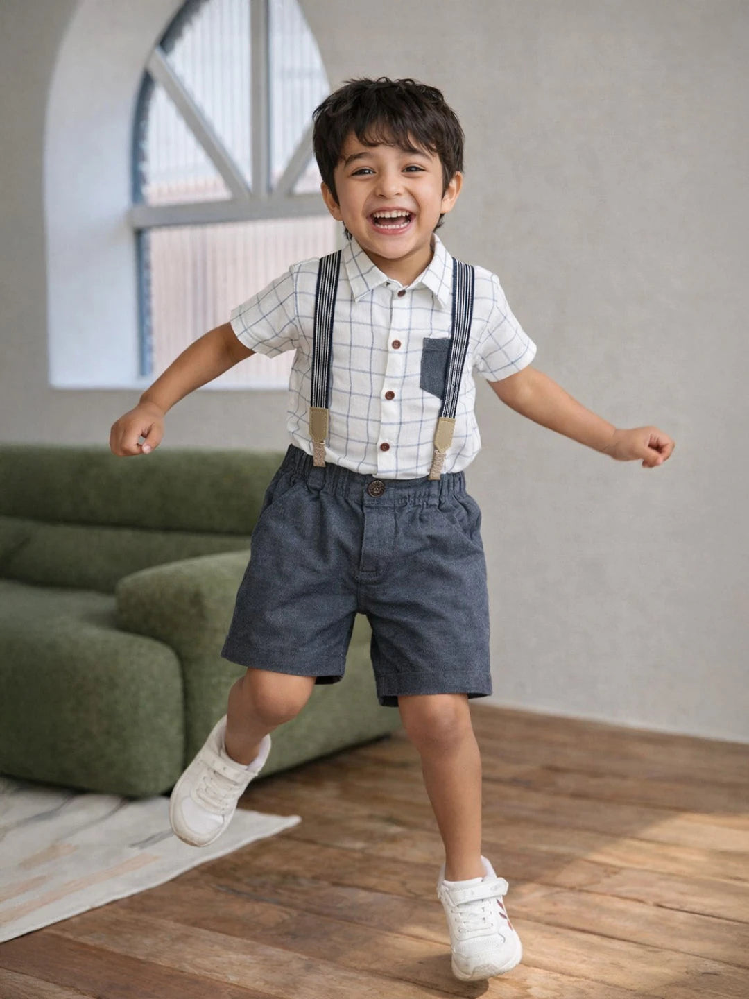 Formal 2 Piece Set With Suspenders