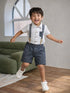 Formal 2 Piece Set With Suspenders