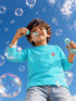 Aqua Blue Boy's T-Shirt