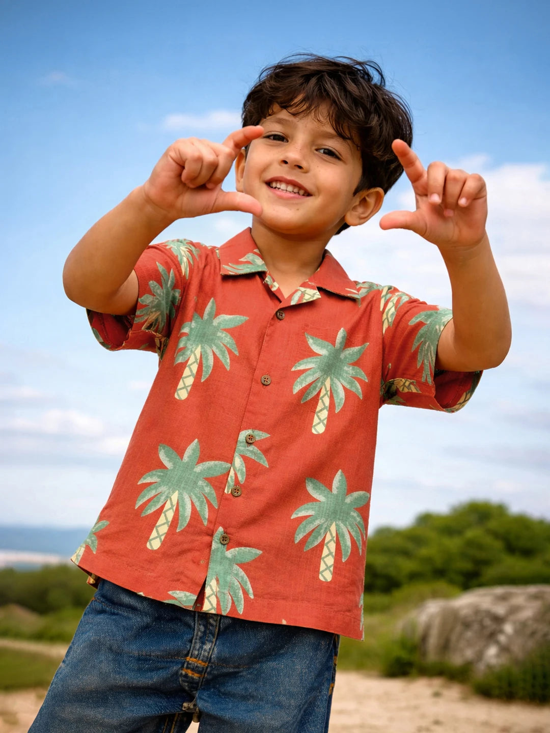 Printed Cotton Shirt