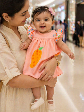 Mango Confetti Baby Girl Dress