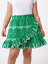 Emerald Bloom Resort Skirt