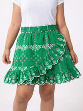 Emerald Bloom Resort Skirt