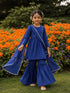 Embroidered Rayon Sharara Set