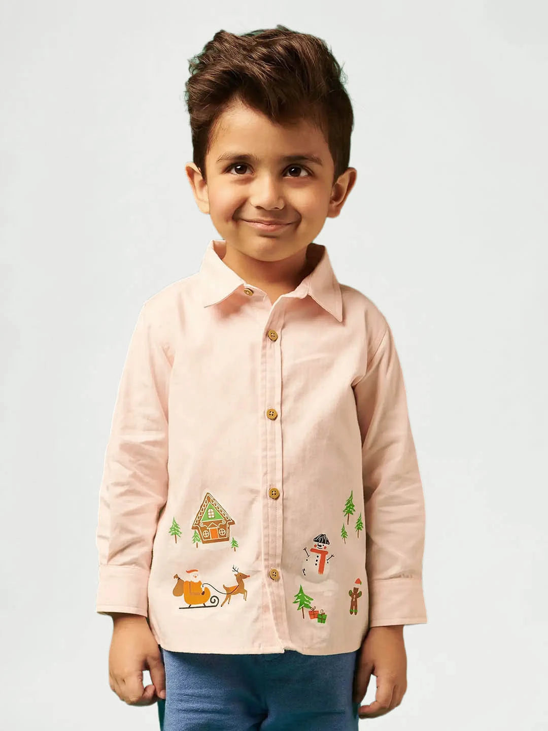 Printed Christmas Shirt