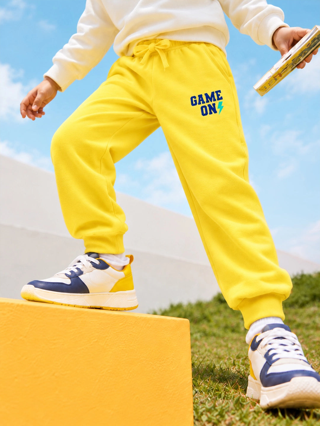 Playful Yellow Joggers