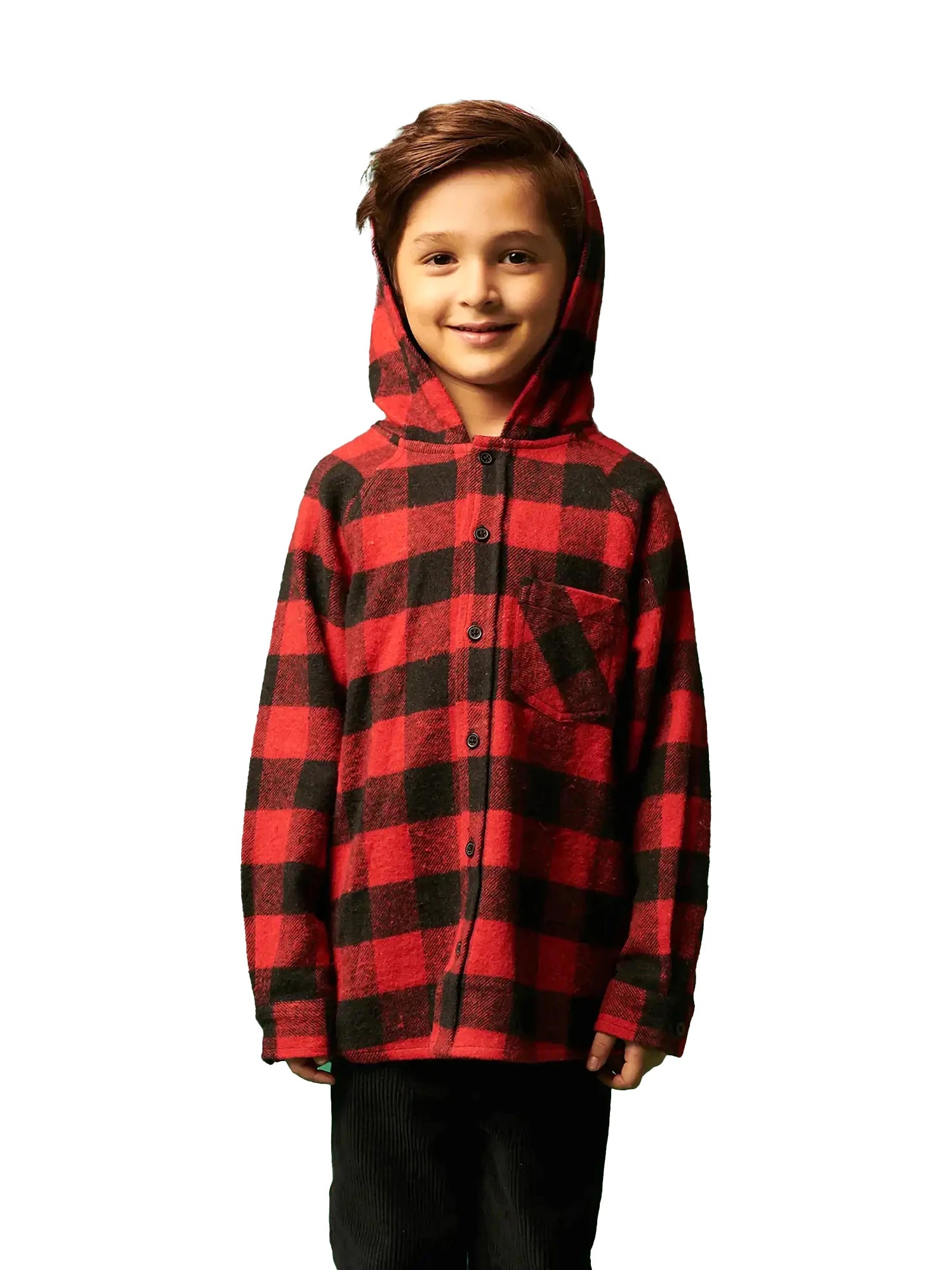 Hooded Shirt With Finger Puppets