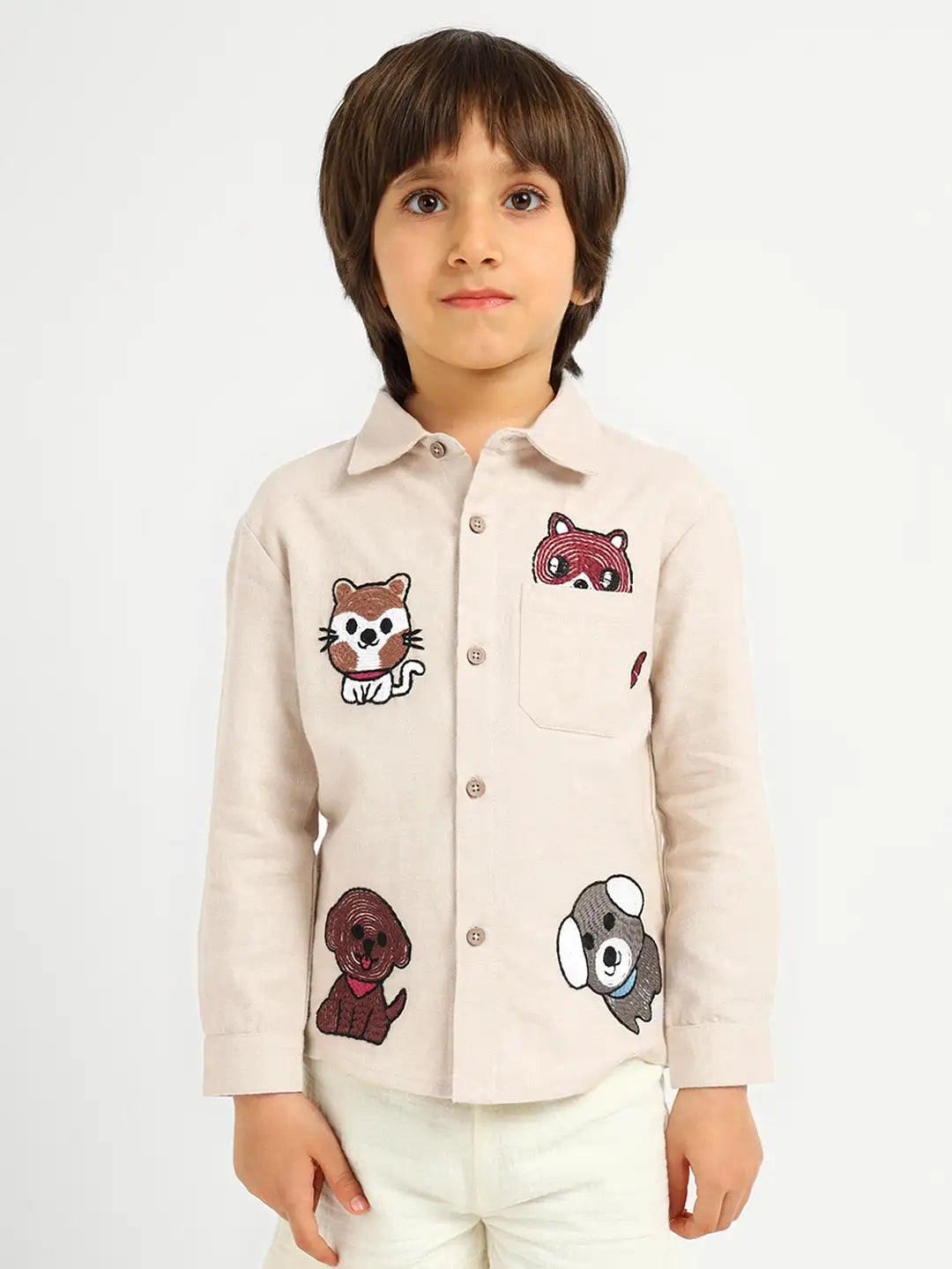 Embroidered Shacket