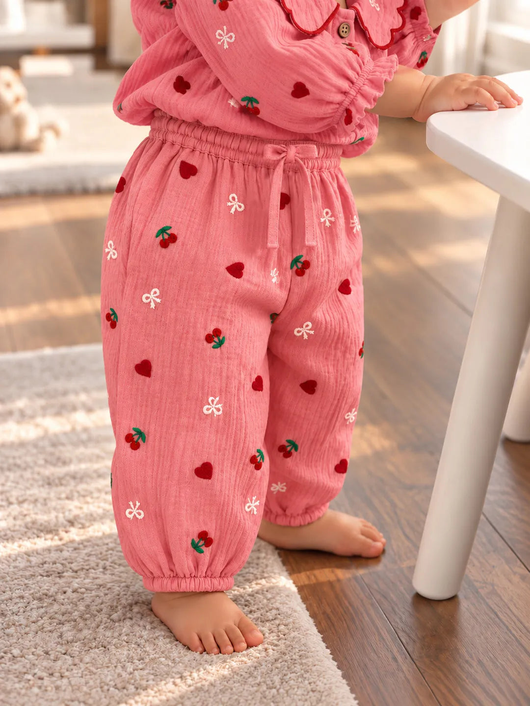 Cherry Balloon Pants