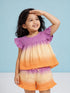 Sunset Ombre Frill Co-ord Set