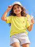 Playful Yellow Girl's T-Shirt