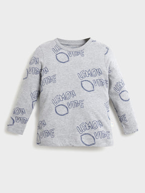 Grey Stretch Soft Tee