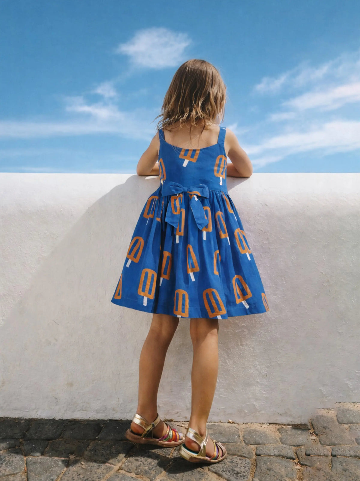 Girls' Popsicle Print Dress