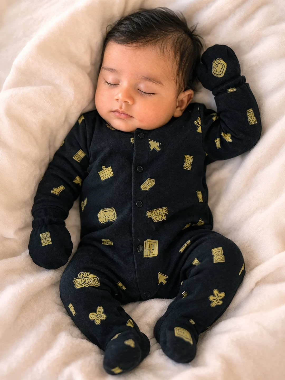 Game Over Cotton Sleepsuit