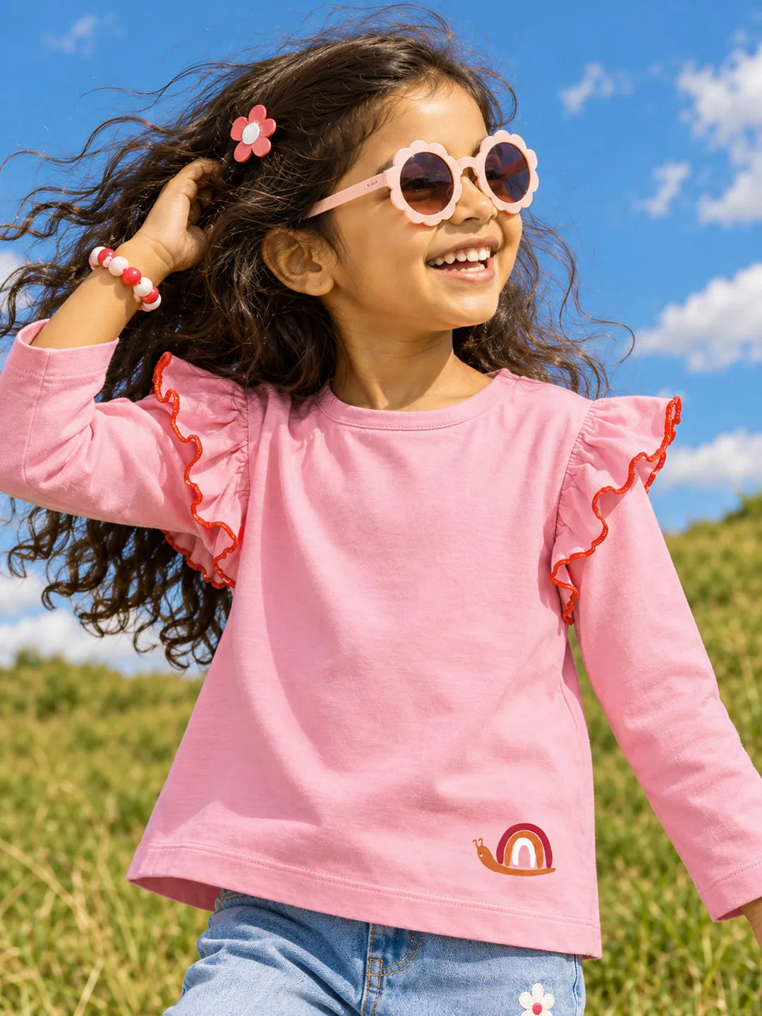 Ruffles Full Sleeves Top