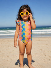 Abstract Daisy Swimsuit