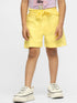 Lemon Knot Cotton Shorts