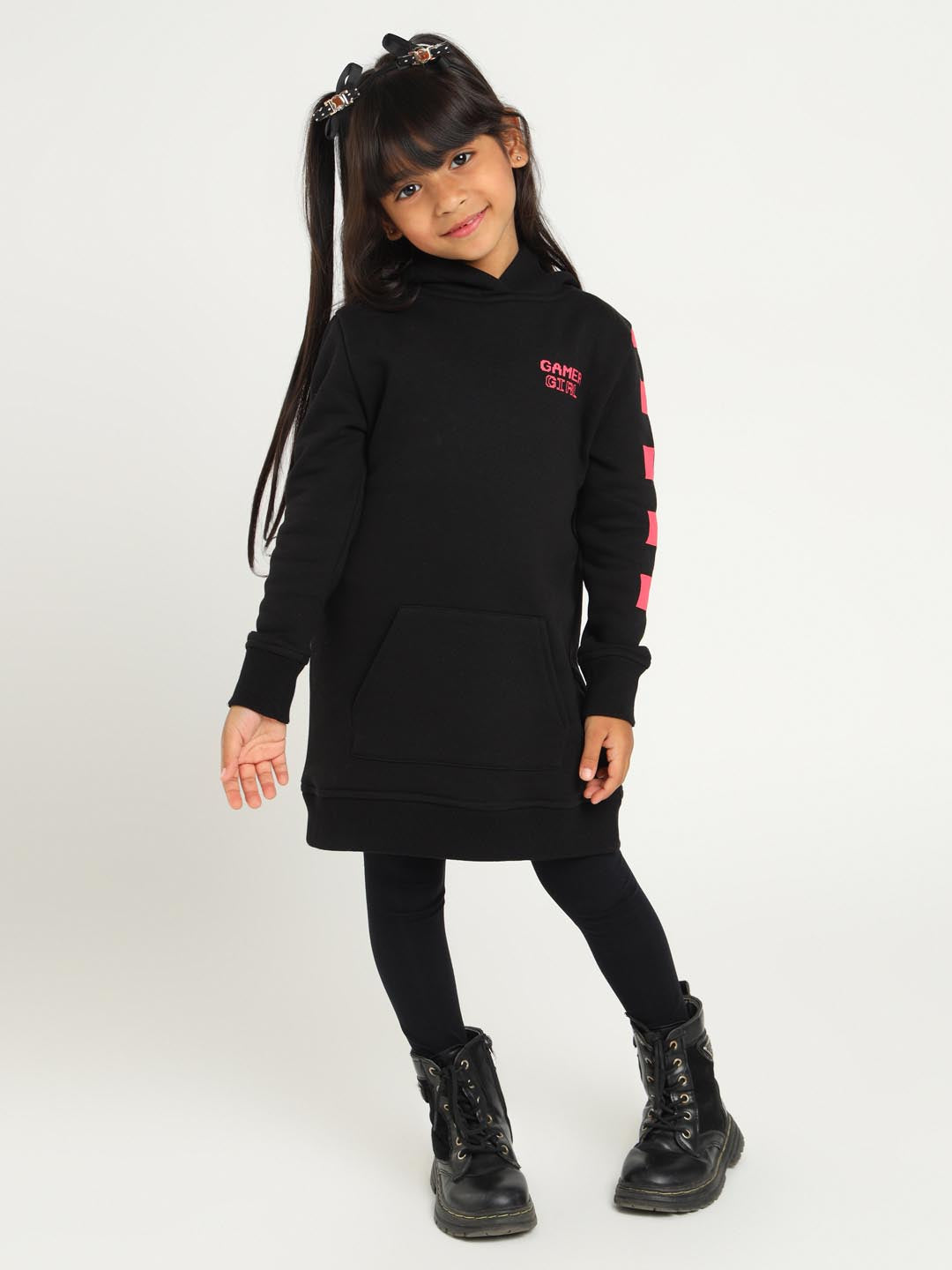 Hooded Sweatshirt Dress