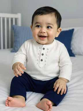Petunia Newborn Kurta & Pants Set