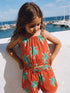 Tropical Palm Girls Co-ord Set