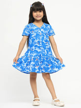 Happy Camouflage Cotton Drop-Waist Dress