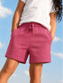 Pink Knitted Shorts