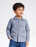 Checkered Blue Shirt
