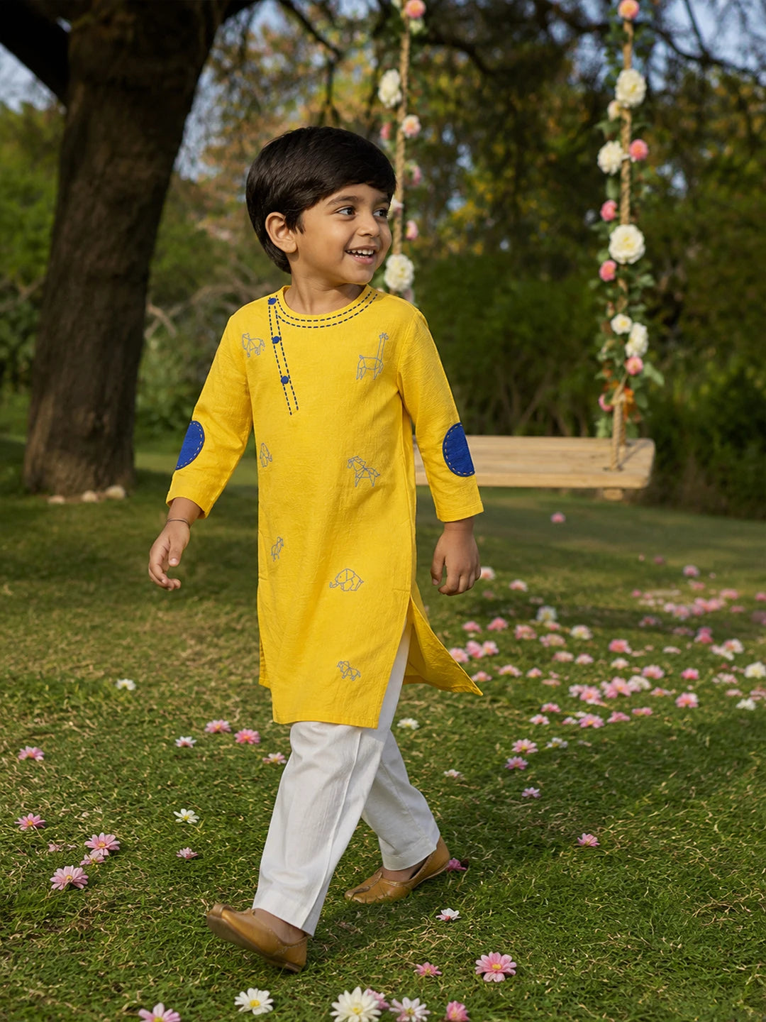 Elbow Patch Kurta