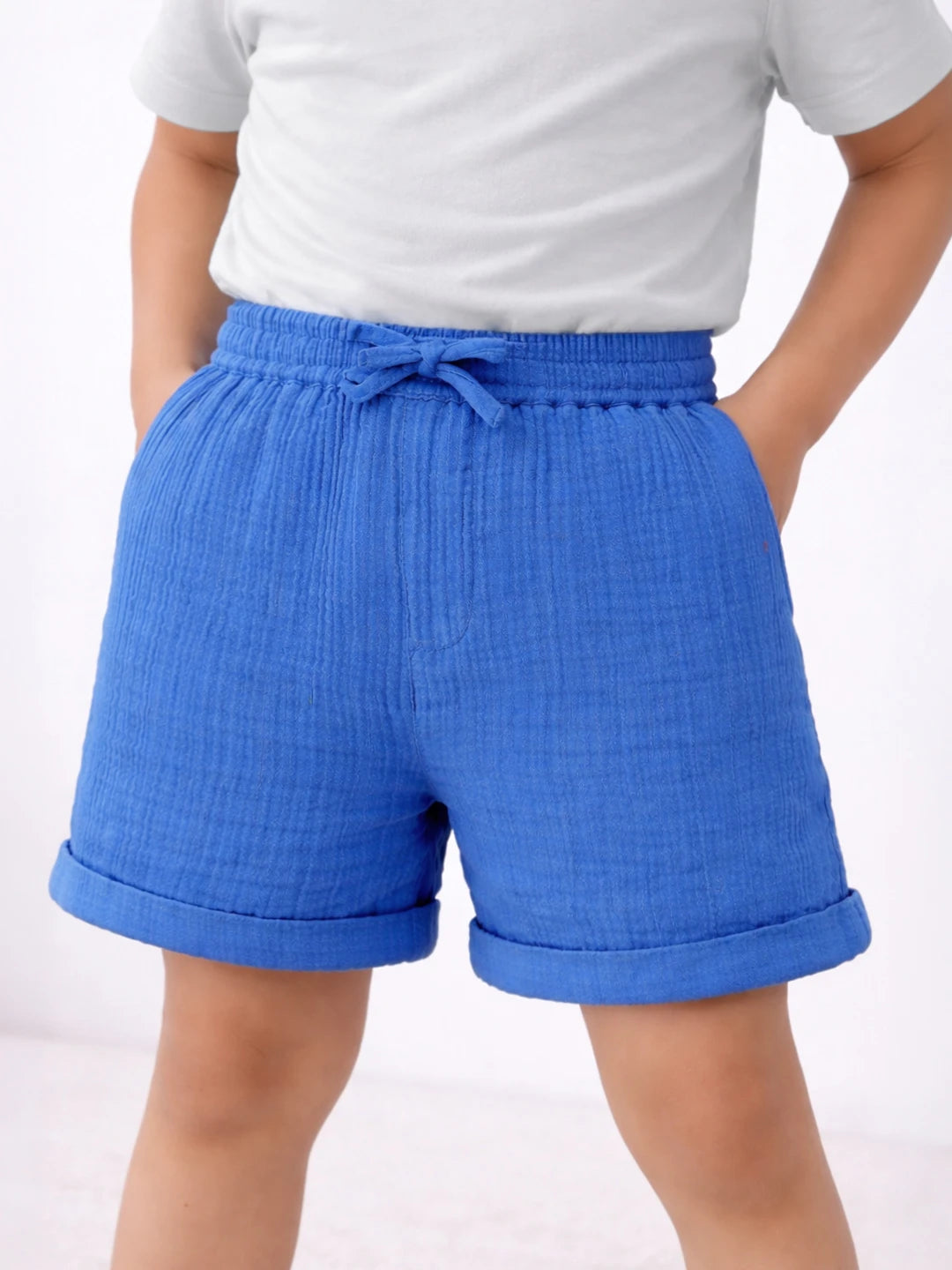 Ocean Breeze Blue Shorts
