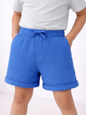 Ocean Breeze Blue Shorts