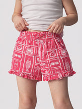 Printed Pink Shorts