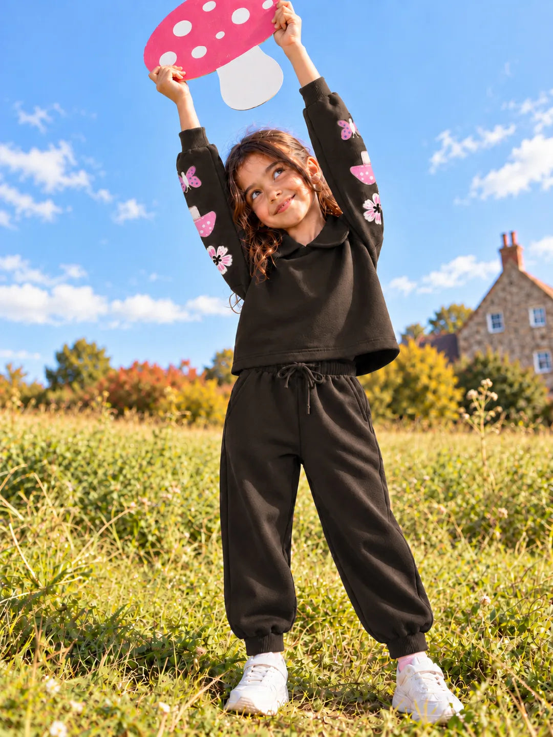 Brown Girl's Joggers